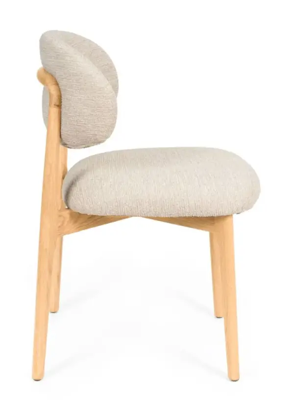 Silla beige Wanda