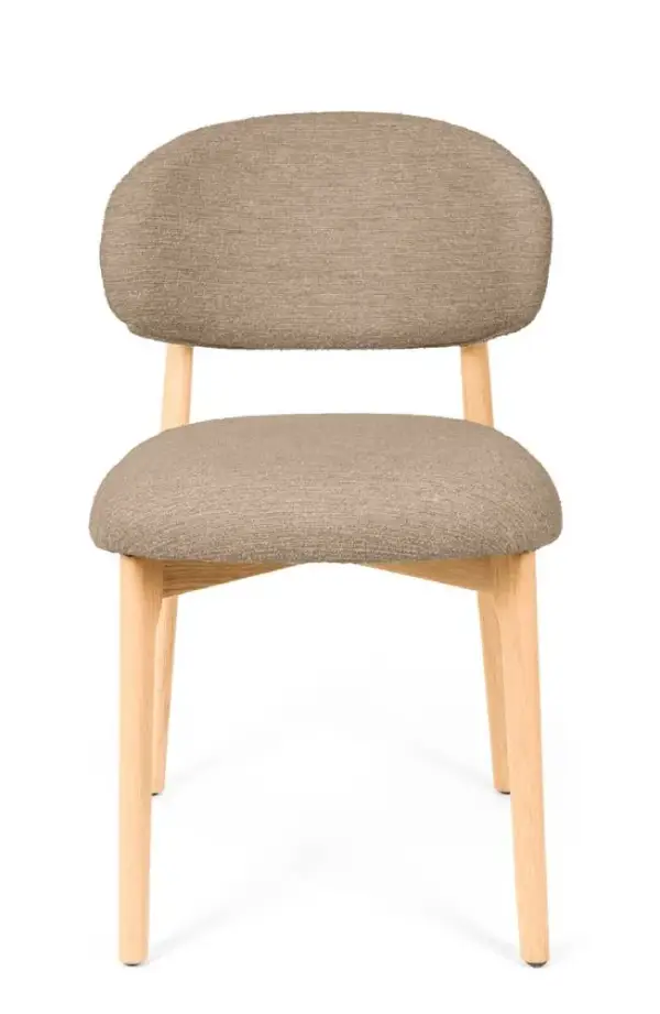 Silla taupe Wanda