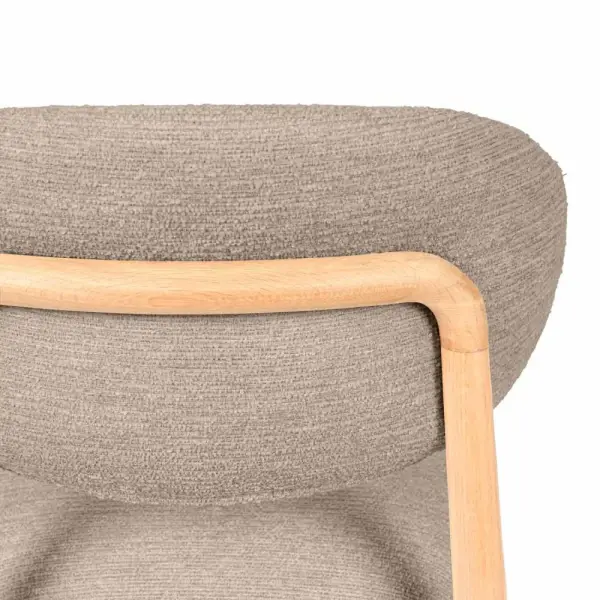 Silla taupe Wanda