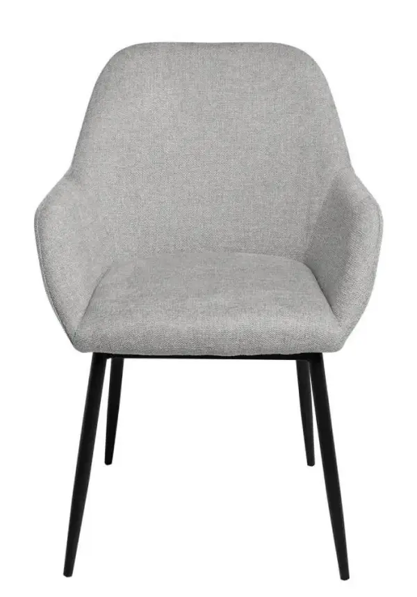 Silla gris claro Isabella