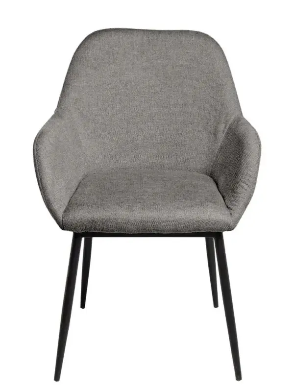 Silla gris oscuro Isabella