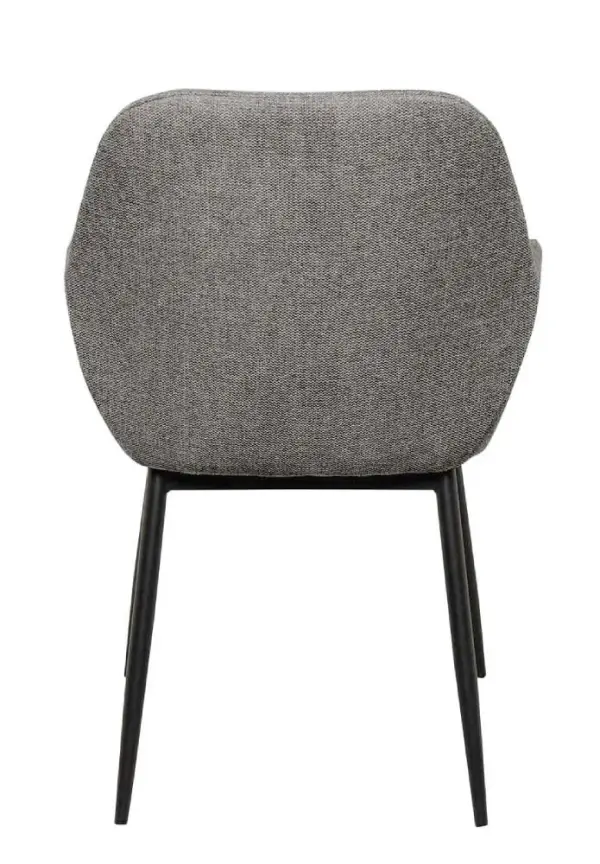 Silla gris oscuro Isabella