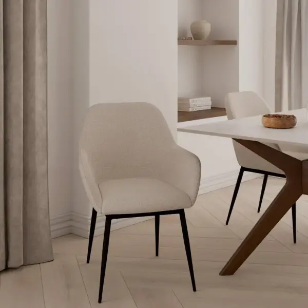 Silla beige Isabella