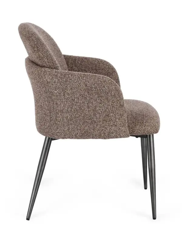 Silla de contrachapado Atenea gris