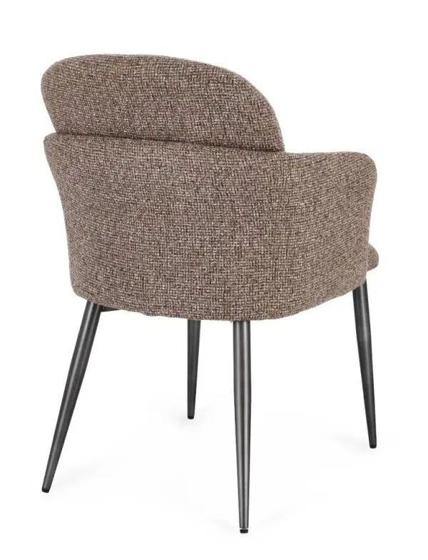 Silla de contrachapado Atenea gris