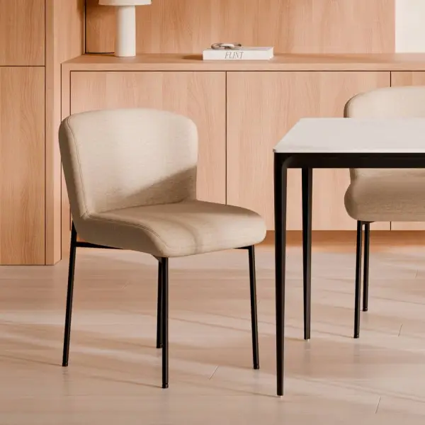 Silla beige Zoey