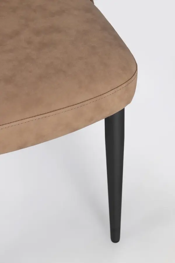 Silla acero Aria Cappuccino