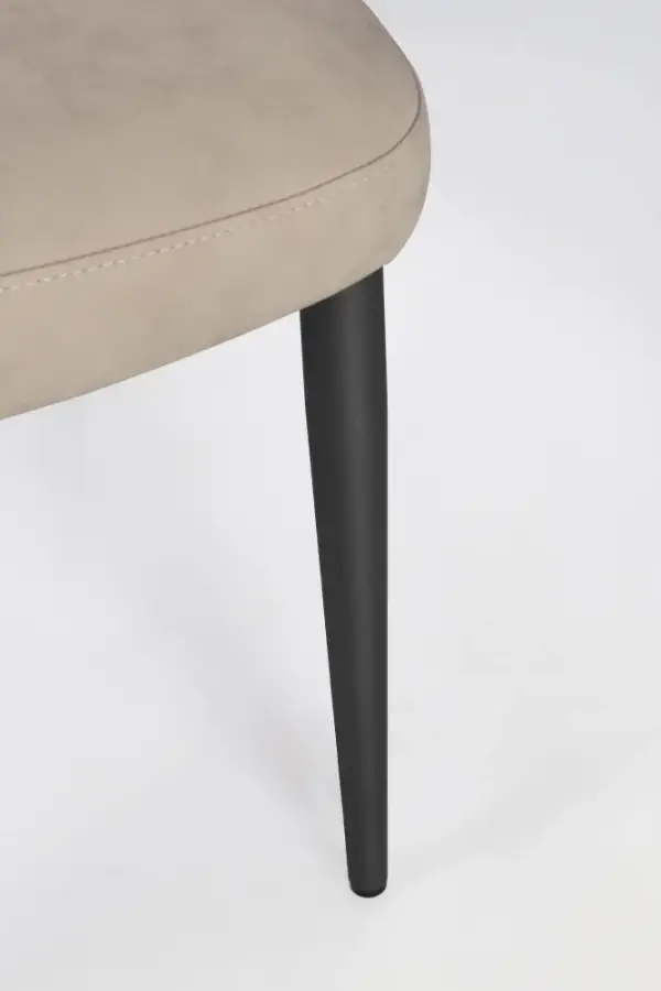 Silla acero y tapizado Aria Cloud