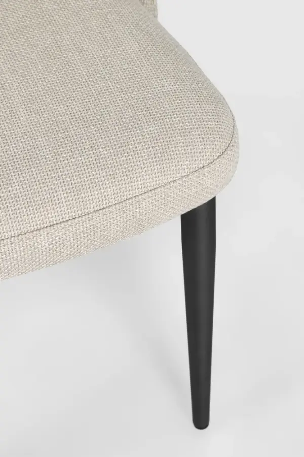 Silla acero y tapizado Aria Natural