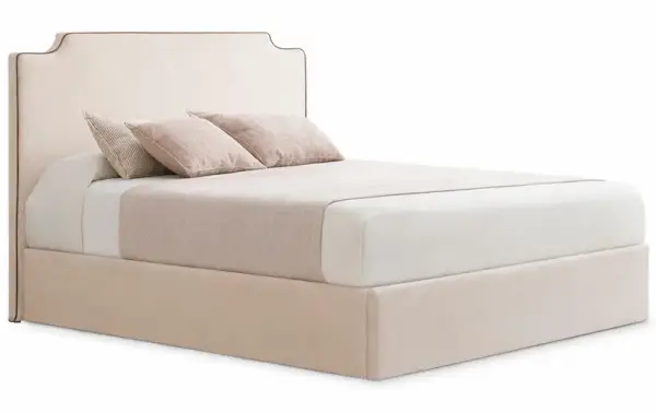 Cama con canapé tapizada Dante