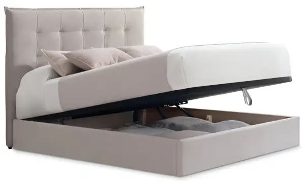 Cama con canapé tapizada Ohio
