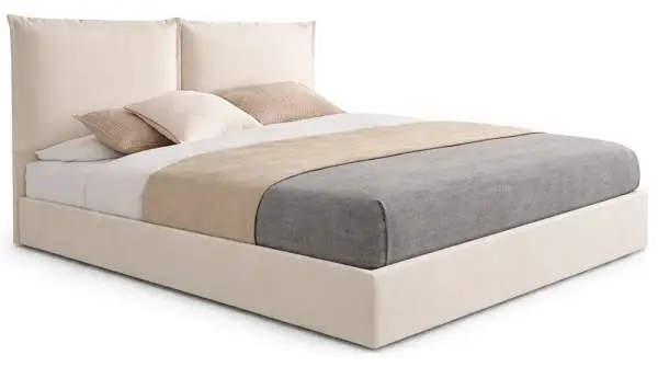 Cama con canapé tapizada Mikonos