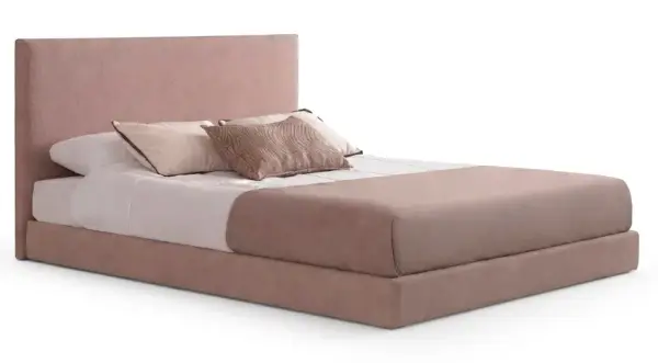 Cama con canapé tapizada Levante
