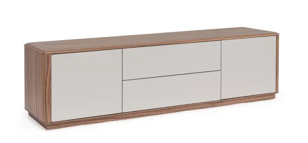 Mueble tv 4 puertas Atticus Nogal