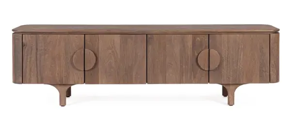 Mueble tv 4 puertas madera Latur