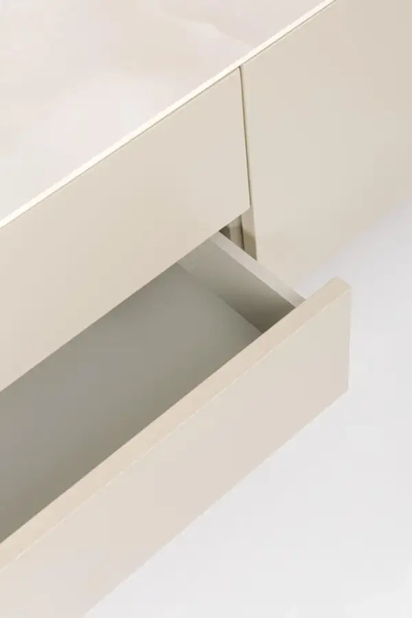 Mueble de televisión beige claro 2 puertas Ardis