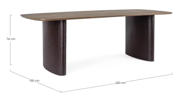 Mesa de madera Elswick