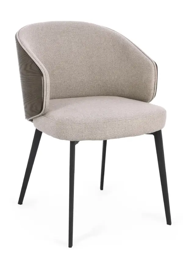 Silla de comedor beige claro Kinsley