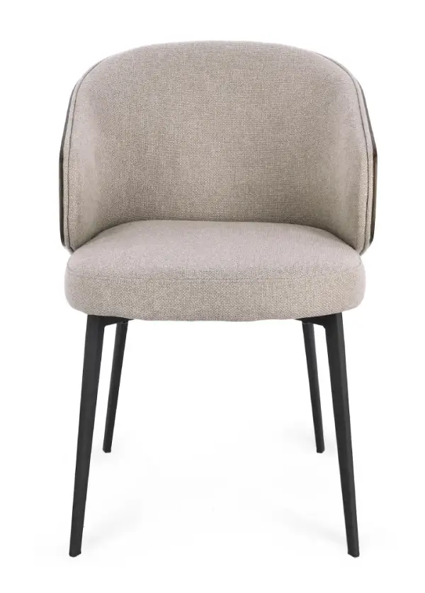 Silla de comedor beige claro Kinsley