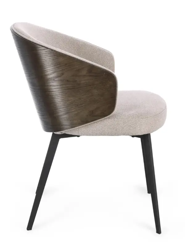 Silla de comedor beige claro Kinsley