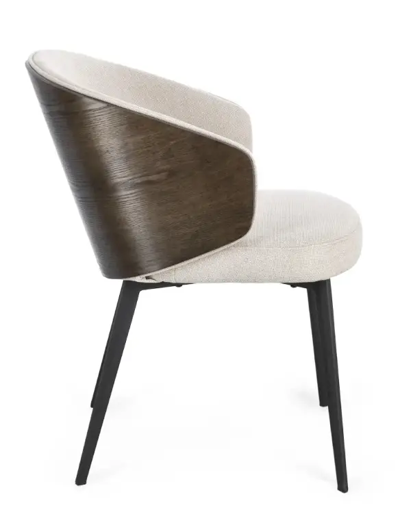 Silla de comedor beige claro Kinsley