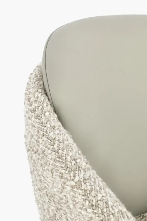Silla giratoria beige Averik