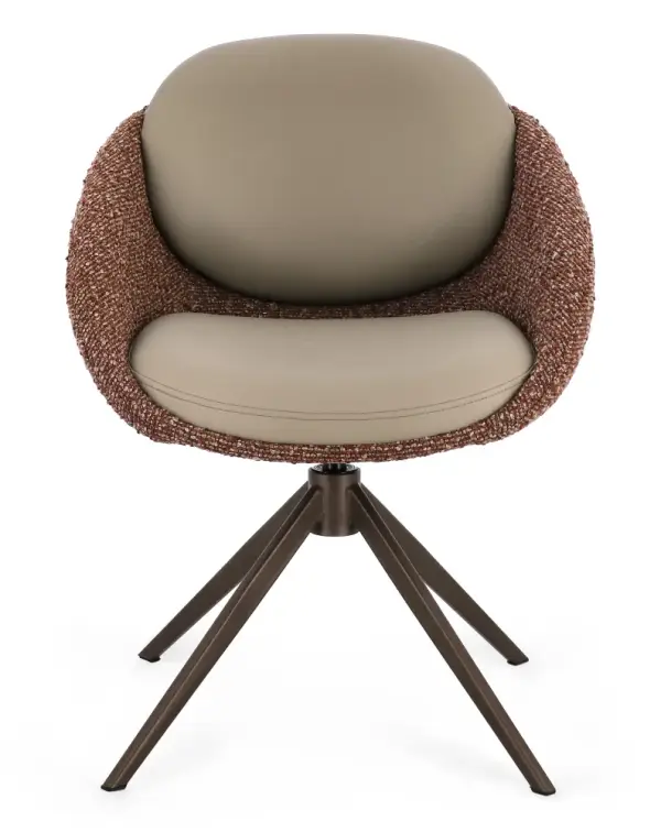 Silla giratoria rojiza Averik