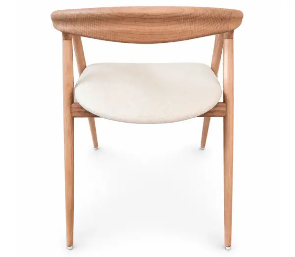 Silla tapizada nórdica Aria