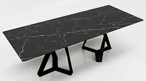 Mesa de comedor porcelánico Tryp