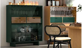 Vitrina 2 puertas industrial Loft Fusion Vitrina 2 puertas industrial Loft Fusion