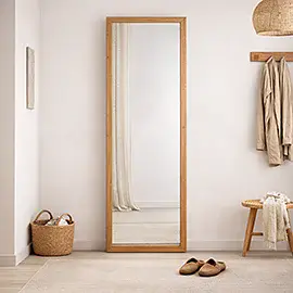 Espejo Zapatero de madera de abeto 18 pares