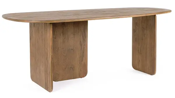 Mesa de comedor madera maciza Nayana