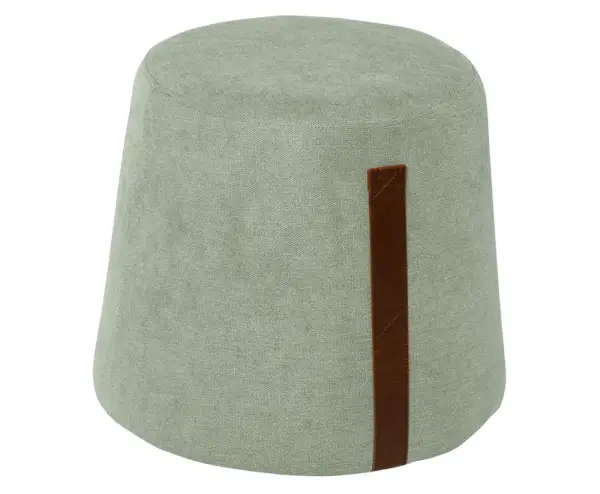 Puff tapizado menta Bruno