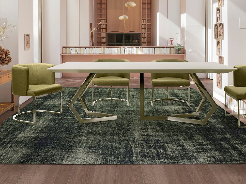 Alfombra antik Chenille Red