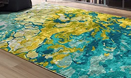 Alfombra viscosa Aquarelle