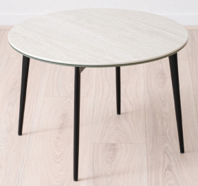 Mesa auxiliar cerámico gris mate metal