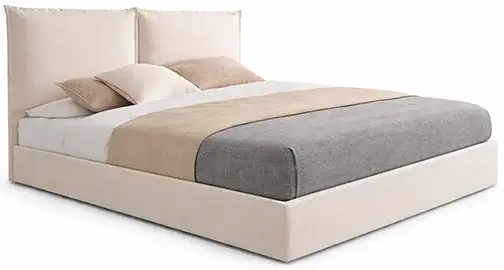 Cama con canapé tapizada Mikonos