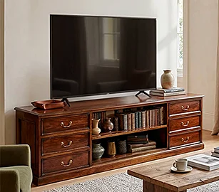 Mueble Tv 6 Cajones