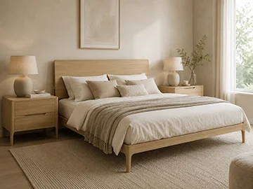 Cama nórdica Dalarna roble Cama nórdica Dalarna roble