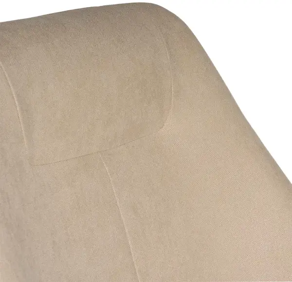 Mecedora tapizada beige Copenhagen