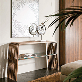 6 consolas modernas para recibir en tu casa