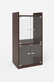 Mueble equipo de música nogal