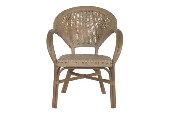 Silla de Ratán Dalia con Reposabrazos