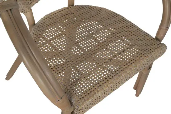 Silla de Ratán Dalia con Reposabrazos