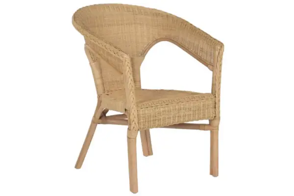 Silla Luna de Ratán Natural