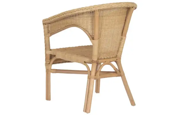 Silla Luna de Ratán Natural