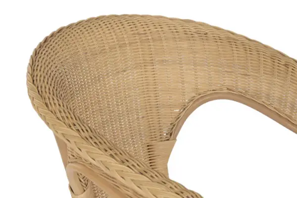 Silla Luna de Ratán Natural