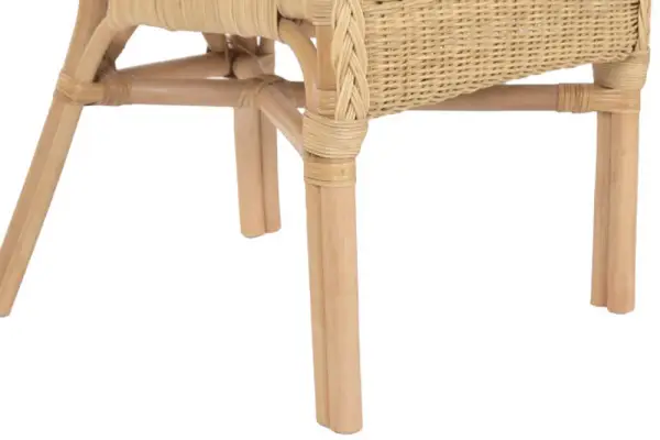 Silla Luna de Ratán Natural