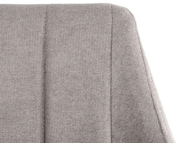Sillón tapizado gris claro Vera