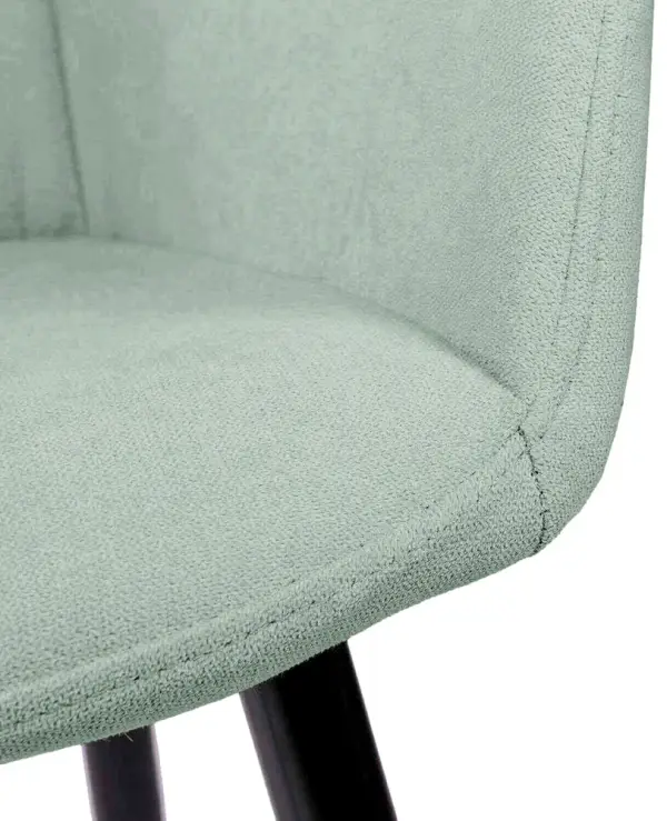 Sillón tapizado menta Vera